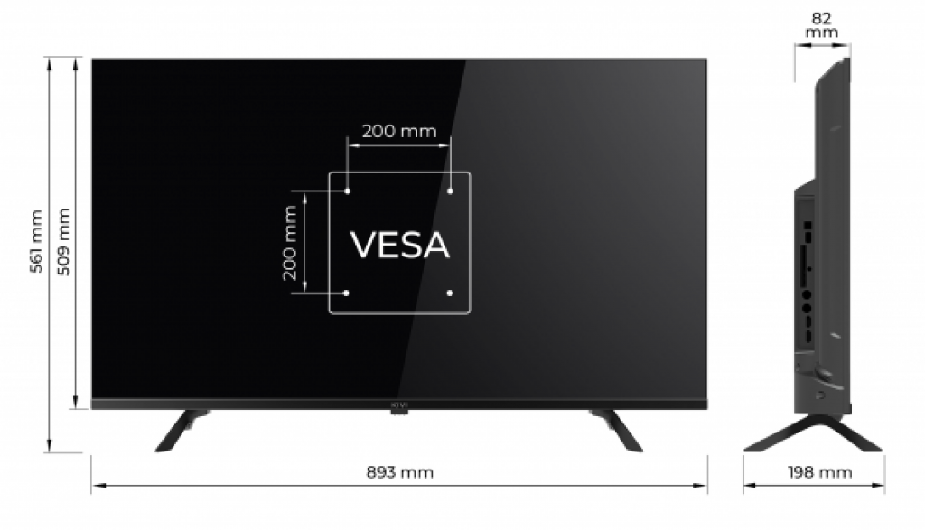 Телевизор KIVI 40F730QB